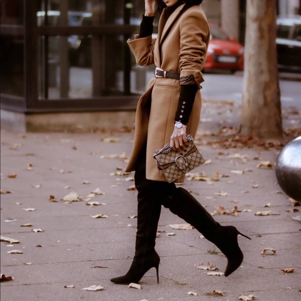 Zara wool blend coat